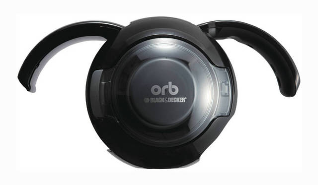 <strong>BLACK&DECKER｜ブラック・アンド・デッカー</strong>　コードレスハンディクリーナー「orb（オーブ)」　カラーはパールマジェンタ、ブラック、ホワイトの3色。