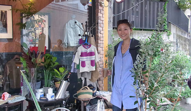 <strong>SAKURA｜第14回 これからの夏は、グリーン・ビューティ？</strong>　植栽をプロデュースする知人が開催したマーケットにて。