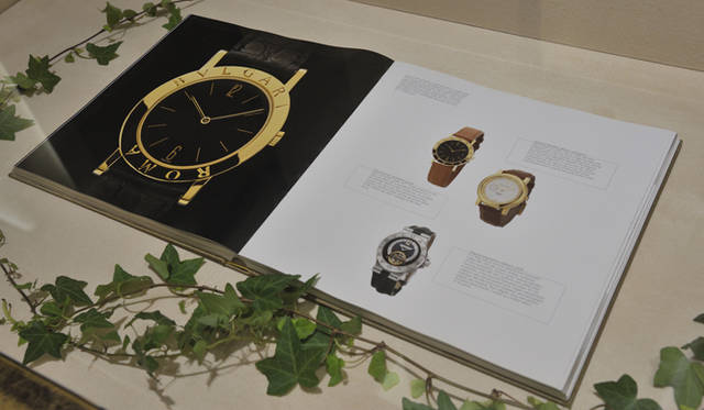 <strong>BVLGARI｜「ブルガリ・ブルガリ」パーティリポート</strong>　会場となったブティックの一画には、「ブルガリ・ブルガリ」の歴史を物語る展示も。