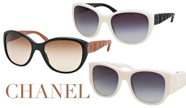 <strong>特集｜Key Word 03：French Chic</strong>　<strong>CHANEL｜シャネル</strong>　（上、中）各5万5650円、（下）8万7150円（シャネル アイウエア事業部　Tel. 03-3780-5201）