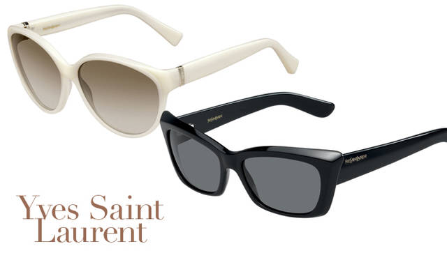 <strong>特集｜Key Word 03：French Chic</strong>　<strong>YVES SAINT LAURENT｜イヴ・サンローラン</strong>　（左）3万2550円、（右）3万1500円（グッチ グループ ジャパン イヴ・サンローラン ディビジョン　Tel. 0570-016655）　
