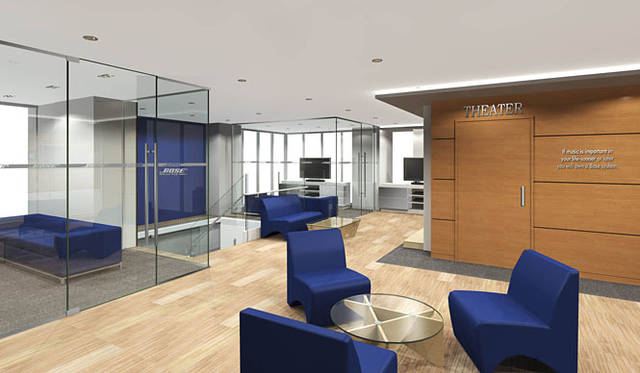 <strong>BOSE｜ボーズ</strong>　『ボーズ・プレミアムストア心斎橋』 内観イメージ