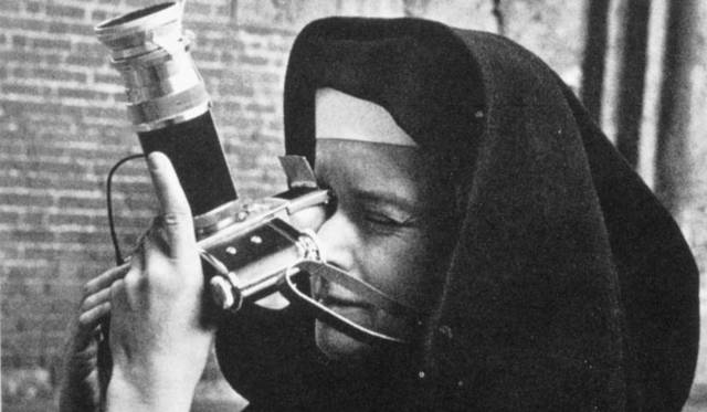 <strong>「C is for Corita! シスター・コリータのセリグラフ展</strong>　シスター・コリータ ポートレート 