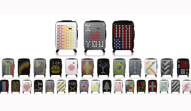 <strong>DOTDROPS｜ドットドロップス</strong>　自分好みにカスタマイズできる新発想スーツケース「DOTDROPS」