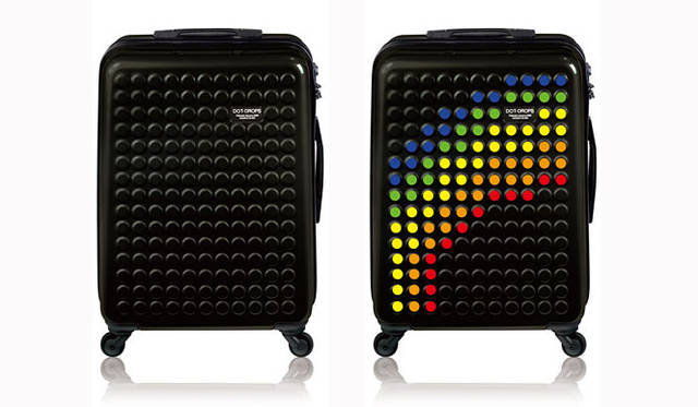 <strong>DOTDROPS｜ドットドロップス</strong>　自分好みにカスタマイズできる新発想スーツケース「DOTDROPS」