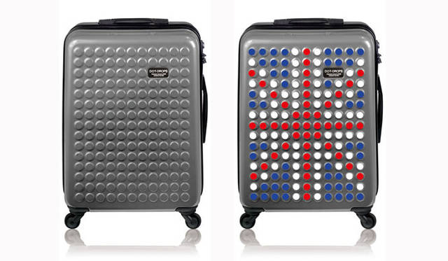 <strong>DOTDROPS｜ドットドロップス</strong>　自分好みにカスタマイズできる新発想スーツケース「DOTDROPS」