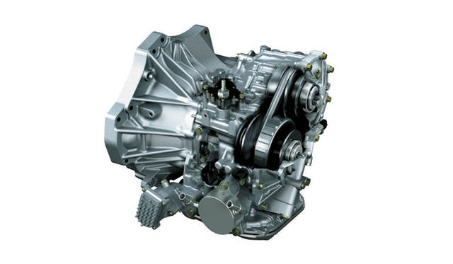 <strong>マツダ デミオ│MAZDA DEMIO</strong>　SKYACTIV-G 1.3エンジンに組み合わされるCVTトランスミッション。