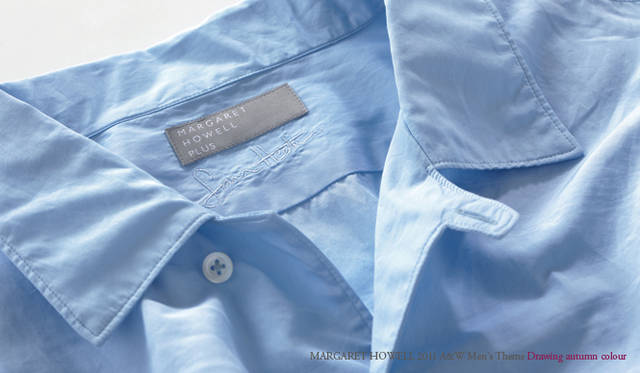 <strong>MARGARET HOWELL｜マーガレット・ハウエル</strong>　シャツ4万950円（マーガレット・ハウエル プラス）