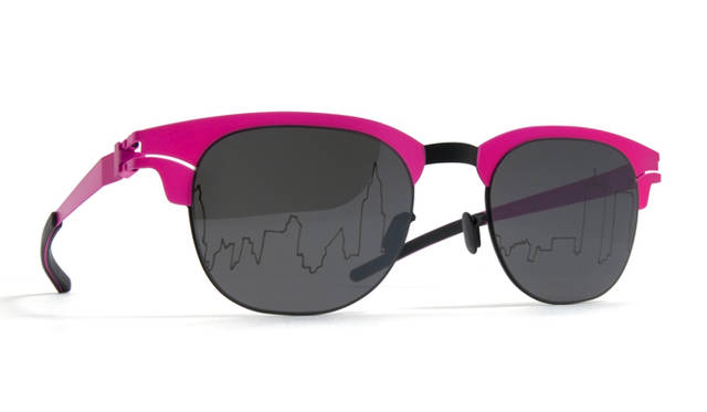 <strong>MYKITA｜マイキータ</strong>　MYKITA & Agathe Snow　アガテ・スノーの作品をレンズに使用したCYRUS（サイラス） AGATH 5万2500円（参考価格）