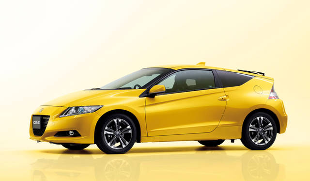 <strong>ホンダ CR-Z アルファ・ブラックレーベル│HONDA CR-Z α・Black label</strong>　限定特別色プレミアムイエロー・パール II