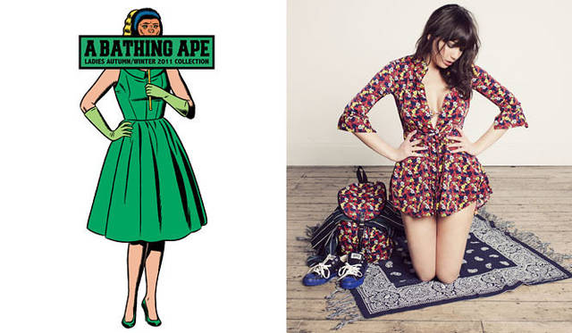 <strong>A BATHING APE®｜ア・ベイシング・エイプ</strong>　 BAPE® 2011AWレディースコレクション