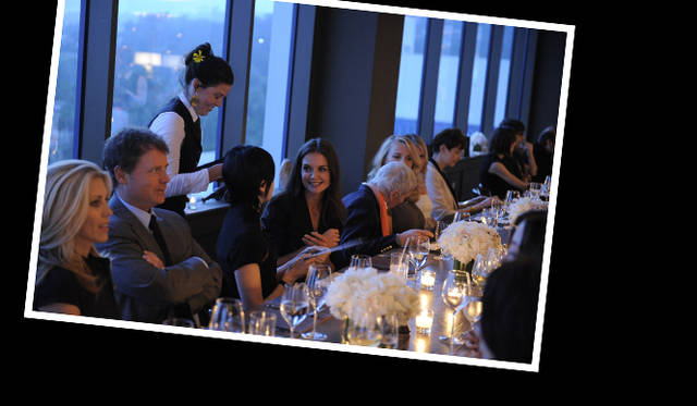 <strong>MaxMara｜マックスマーラ　ウーマン・イン・フィルム ロサンゼルス</strong>　チャリティ・ガラ・パーティでのディナーのようす。