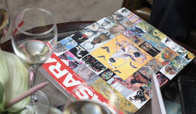 　天明屋尚氏が監修・企画から執筆まで手がけた美術本『BASARA』（美術出版社）。