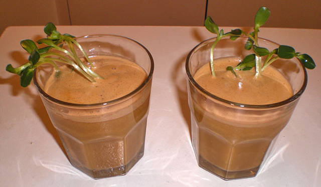 <strong>Munemi｜Munemi meet Rajaa Chbani</strong>　Morning juice（朝にぴったり、元気の出るジュース）の仕上がり。