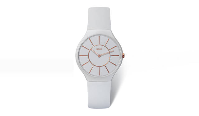 <strong>RADO｜ラドー</strong>　「ラドー トゥルー シンライン」　17万3250円（Sサイズ 16万2750円）
