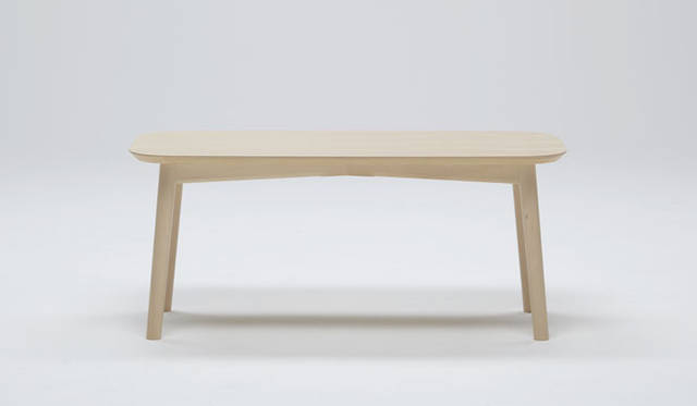 <strong>pour annick｜プール アニック</strong>　ソファと同素材のコーヒーテーブル「small table」coffee table（W945×D445×H400mm）7万7000円