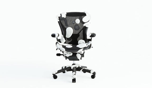 <strong>more trees × Herman Miller Japan</strong>　名和晃平「Swell」