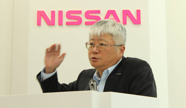 <strong>日産 リーフ｜NISSAN LEAF 一般住宅へ電力供給するシステム「LEAF to HOME」を公開</strong>　日産リーフ 開発責任者 門田英稔