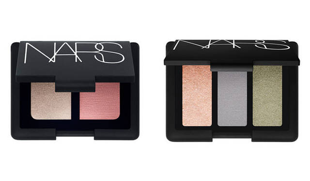<strong>NARS｜ナーズ</strong>　 「NARS 2011 FALL COLLECTION」　左／NARS デュオアイシャドー（色番｜3076、価格｜4410円）※数量限定、右／NARS トリカラードアイシャドー