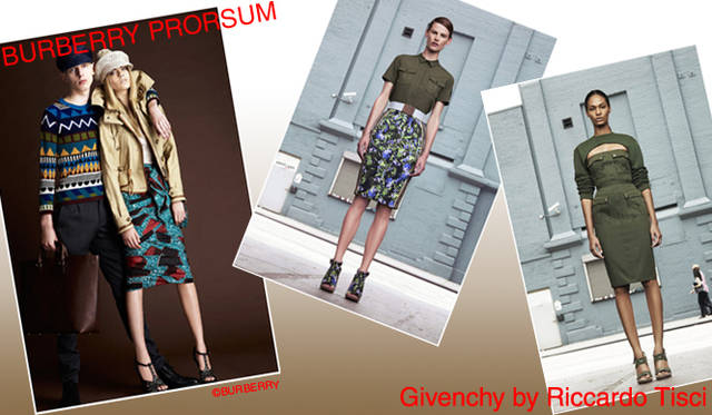 g_safari_8 <strong>特集|2012年春夏トレンド速報!</strong> Chapter1:注目のスタイルキーワードをチェック! “Safari” BURBERRY PRORSUM(バーバリー プローサム)、Givenchy by Riccardo Tisci(ジバンシィ バイ リカルド ティッシ)