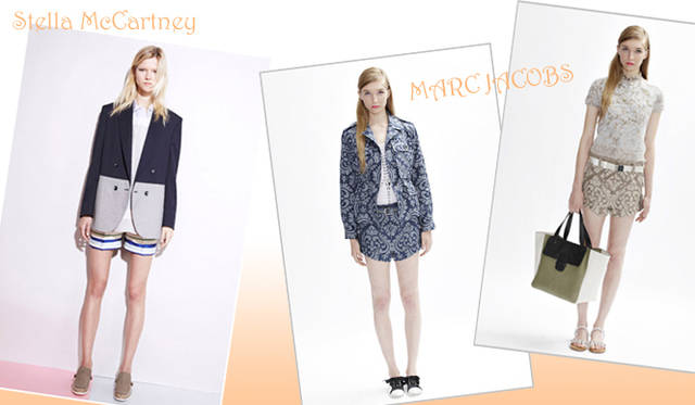 g_short_7 <strong>特集|2012年春夏トレンド速報!</strong> Chapter2:これひとつで即旬顔に! 押さえるべきディテール&アイテム  “Short Pants” 左からStella McCartney(ステラマッカートニー)、MARC JACOBS(マーク ジェイコブス)