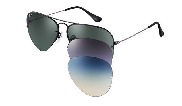 <strong>Ray-Ban｜レイバン</strong>　RB3460「LIGHT RAY」3万7800円（専用BOX付き）
