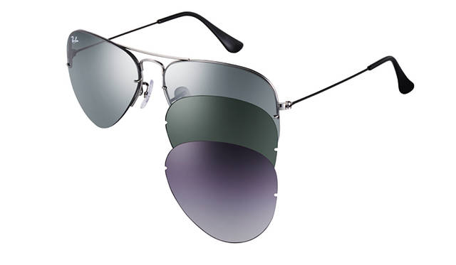 <strong>Ray-Ban｜レイバン</strong>　RB3460「LIGHT RAY」3万7800円（専用BOX付き）