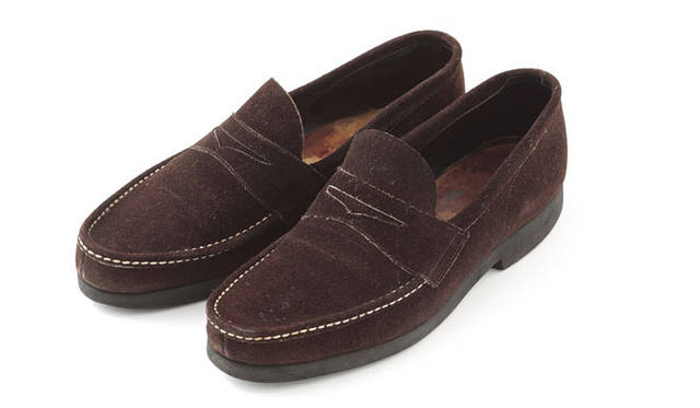 <strong>連載・重松 理</strong>　重松氏がこれまでに履いてきた靴　ブランド名不明