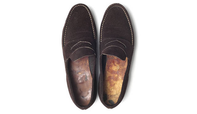 <strong>連載・重松 理</strong>　重松氏がこれまでに履いてきた靴　ブランド名不明