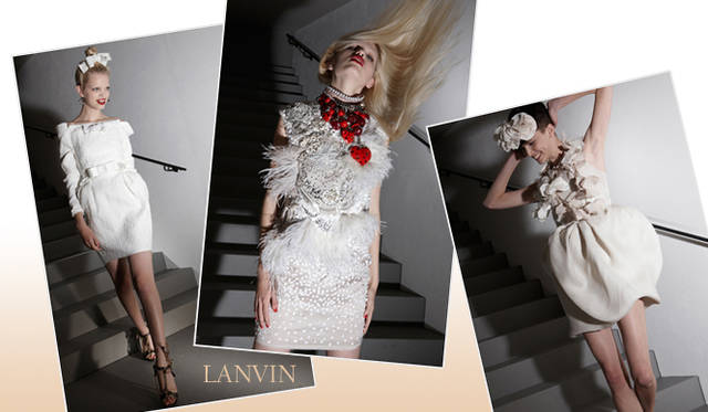 <strong>特集｜2012年春夏トレンド速報！</strong>　Chapter3：手軽に取り入れられるカラー＆パターン、マストハブとは？　“WHITE”　LANVIN（ランバン）