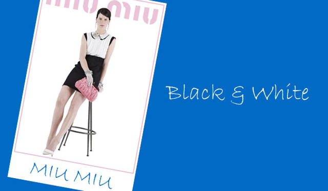 <strong>特集｜2012年春夏トレンド速報！</strong>　Chapter3：手軽に取り入れられるカラー＆パターン、マストハブとは？　“Black & White”　定番のブラック×ホワイトのスタイルだが、2012年春夏はトレンドのひとつとして注目。白いシャツと黒のボトムス、あるいはつけ襟を取り入れるなど、シャツをキーアイテムにしたコーディネイトがお薦め。