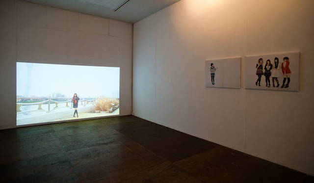 <strong>川本史織</strong>　個展「男装と女装」　installationview1