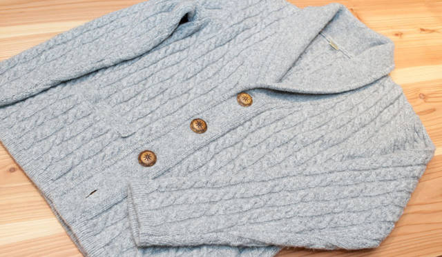 <strong>Ron Herman｜ロンハーマン</strong>　Ron Hermanカシミアケーブルショールカラーカーディガン8万9250円（ロンハーマン）