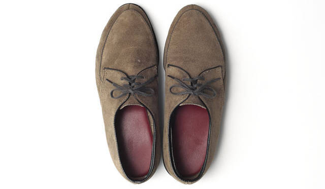 <strong>連載・重松 理</strong>　重松氏がこれまでに履いてきた靴　ブランド名不明