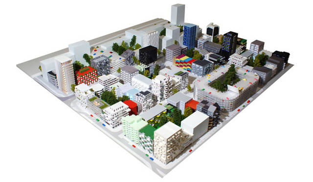 <strong>特集｜OPENERS的ニッポンの若手建築家 PARTII　吉村靖孝</strong>　『オリンピアクウォーター』（2009年～）Stadgenoot and MVRDV