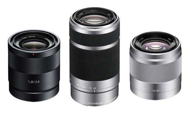 <strong>SONY α｜小型ミラーレス一眼「NEX」シリーズに新機種が登場！</strong>　Eマウントレンズ　
