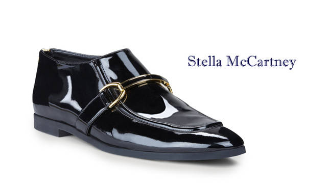 shoe_stella_002 <strong>特集|2011-12年秋冬トレンドシューズはこれ! Chapter 01:Men’s Like<br /><br />STELLA McCARTNEY|ステラ マッカートニー</strong> ローファー 8万1900円 (ステラ マッカートニー/ユニット&ゲスト Tel. 03-3710-3107)