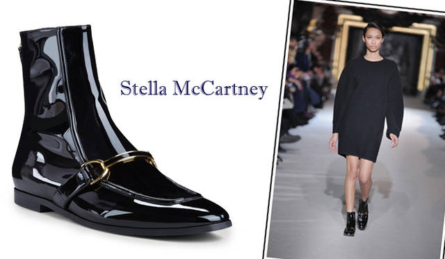 shoe_stella_003 <strong>特集|2011-12年秋冬トレンドシューズはこれ! Chapter 01:Men’s Like<br /><br />STELLA McCARTNEY|ステラ マッカートニー</strong> ブーツ 8万8200円 (ステラ マッカートニー/ユニット&ゲスト Tel. 03-3710-3107)
