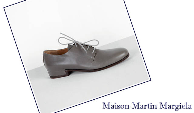g_margiela <strong>特集|2011-12年秋冬トレンドシューズはこれ! Chapter 01:Men’s Like<br /><br />MAISON MARTIN MARGIELA|メゾン マルタン マルジェラ</strong> ダービーシューズ(ブラッシュドレザー) 11万250円 (メゾン マルタン マルジェラ/メゾン マルタン マルジェラ、トウキョウ Tel. 03-5725-2414)