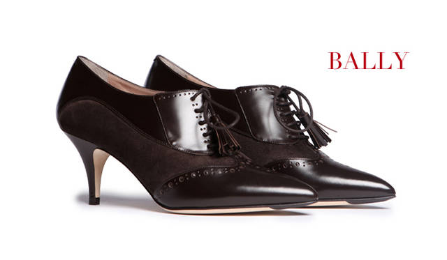 <strong>特集｜2011-12年秋冬トレンドシューズはこれ！　Chapter 02：Lace Up<br /><br />BALLY｜バリー</strong>　レースアップブーティ「BELLEH」 [H 7cm]　9万9750円　（バリー／バリー・ジャパン　Tel. 03-6215-6609）
