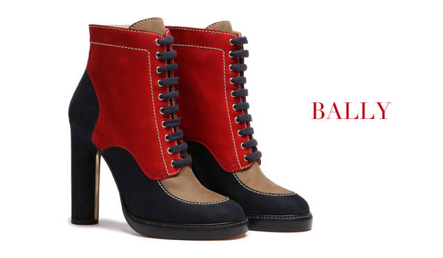 <strong>特集｜2011-12年秋冬トレンドシューズはこれ！　Chapter 02：Lace Up<br /><br />BALLY｜バリー</strong>　レースアップブーティ「BEARA」 [H 11cm]　11万250円　（バリー／バリー・ジャパン　Tel. 03-6215-6609）