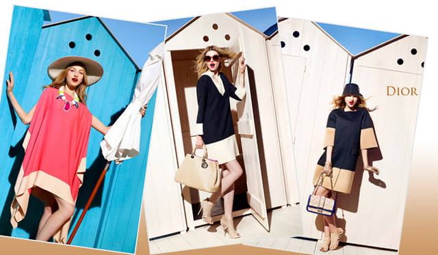 <strong>特集｜2012年春夏トレンド速報！</strong>　Chapter3：手軽に取り入れられるカラー＆パターン、マストハブとは？　“Color Block”　Dior（ディオール）