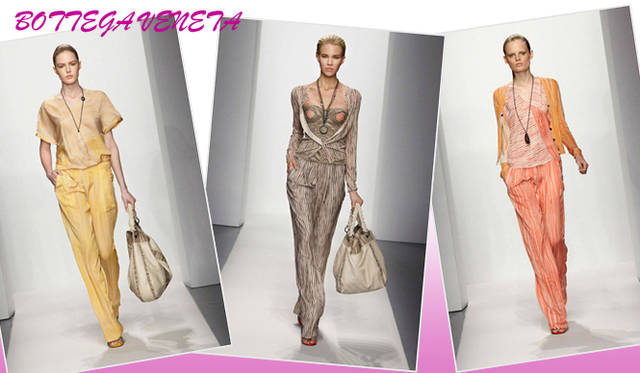 <strong>特集｜2012年春夏トレンド速報！</strong>　Chapter3：手軽に取り入れられるカラー＆パターン、マストハブとは？　“Border & Stripe”　BOTTEGA VENETA（ボッテガ・ヴェネタ）