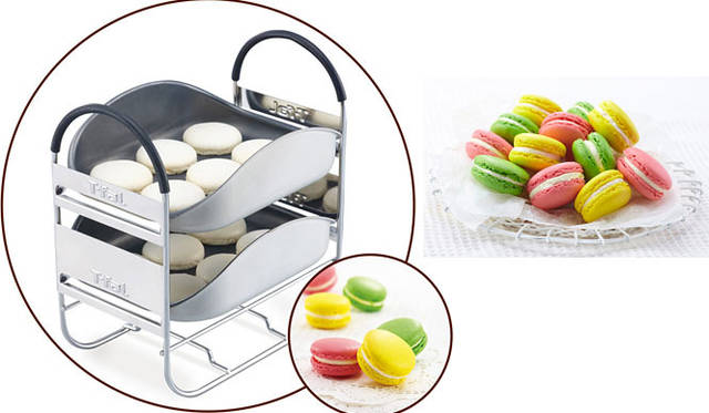 <strong>T-fal｜ティファール</strong>　ホームベーカリー「ブーランジェリー」　マカロンなどの本格スイーツも手軽につくれる新開発の“フラットトレイ”