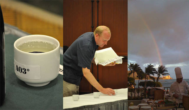 <strong>きき酒師チズコ｜日本酒ソムリエ</strong>　写真中／10年連続審査員でニューヨークの“酒忍者”の異名をもつChris Johnson氏