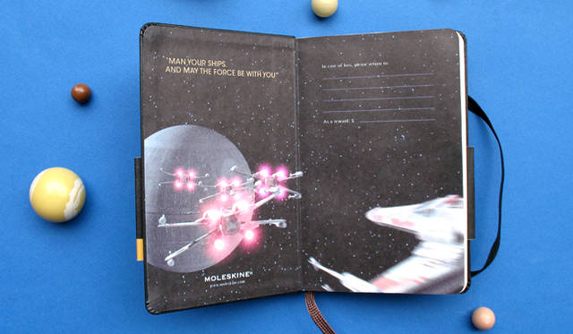 <strong>Moleskine｜モレスキン</strong>　全スターウォーズファン待望のコラボモデル！