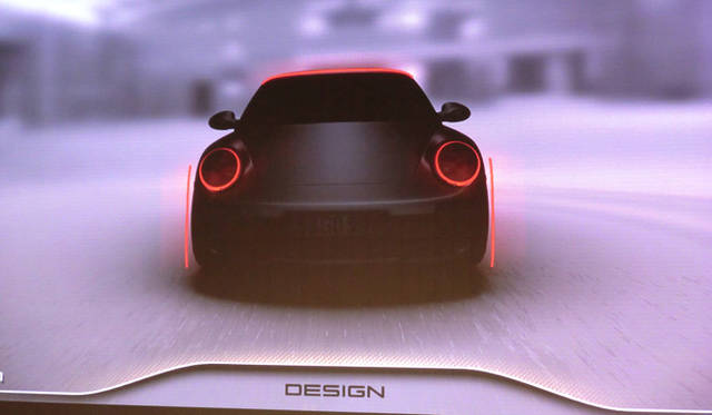 <strong>Porsche 911｜ポルシェ 911 『911スニークプレビュー』現地レポート</strong>　新型の“顔”は、よりフロントトレッドの拡大と左右ライトの間隔拡大によって、よりワイドなイメージを強調する。