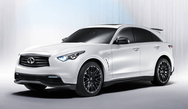 <strong>Infiniti FX Sebastian Vettel concept｜インフィニティFX セバスチャン・ベッテル コンセプト</strong>　