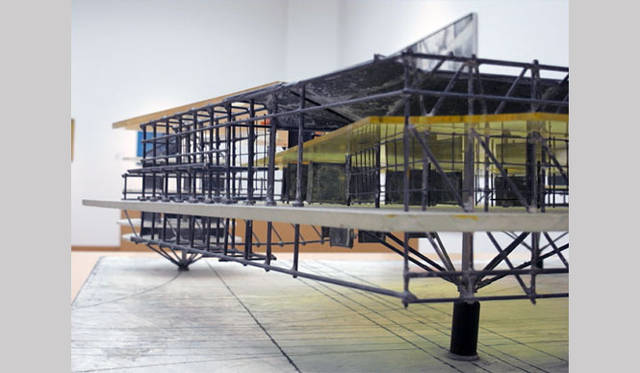 <strong>特集｜OPENERS的ニッポンの若手建築家 PARTII　南後由和</strong>　Constant Nieuwenhuys「New Babylon」（Gemeentemuseum Den Haag） Photo by Yoshikazu Nango