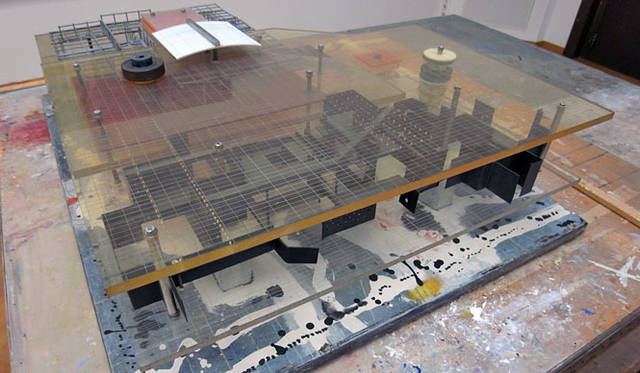 <strong>特集｜OPENERS的ニッポンの若手建築家 PARTII　南後由和</strong>　Constant Nieuwenhuys「New Babylon」（Gemeentemuseum Den Haag） Photo by Yoshikazu Nango